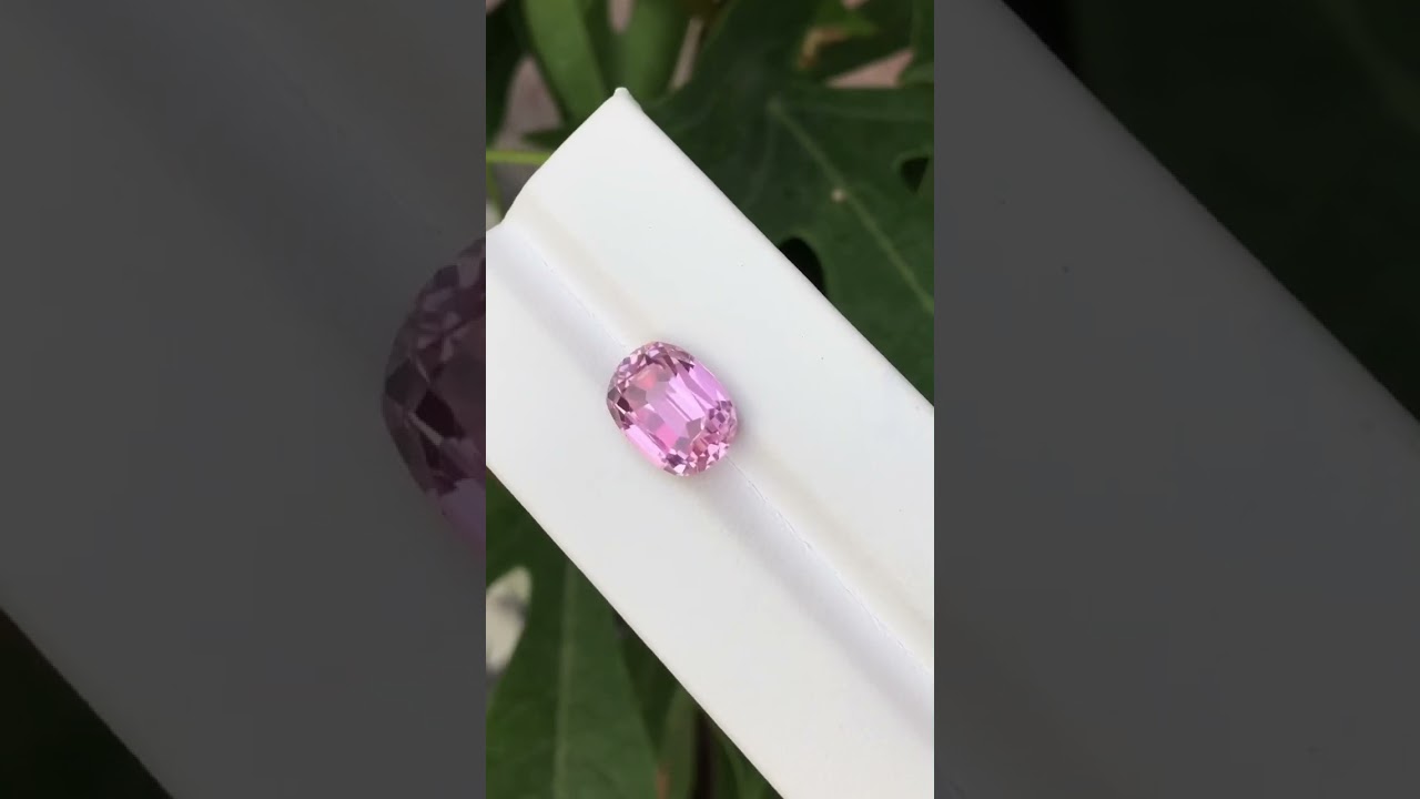 Beautiful pink Kunzite-birthstone for September 