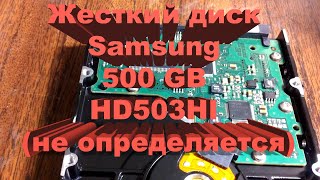 Жесткий диск Samsung 500 GB HD503HI (не определяется)