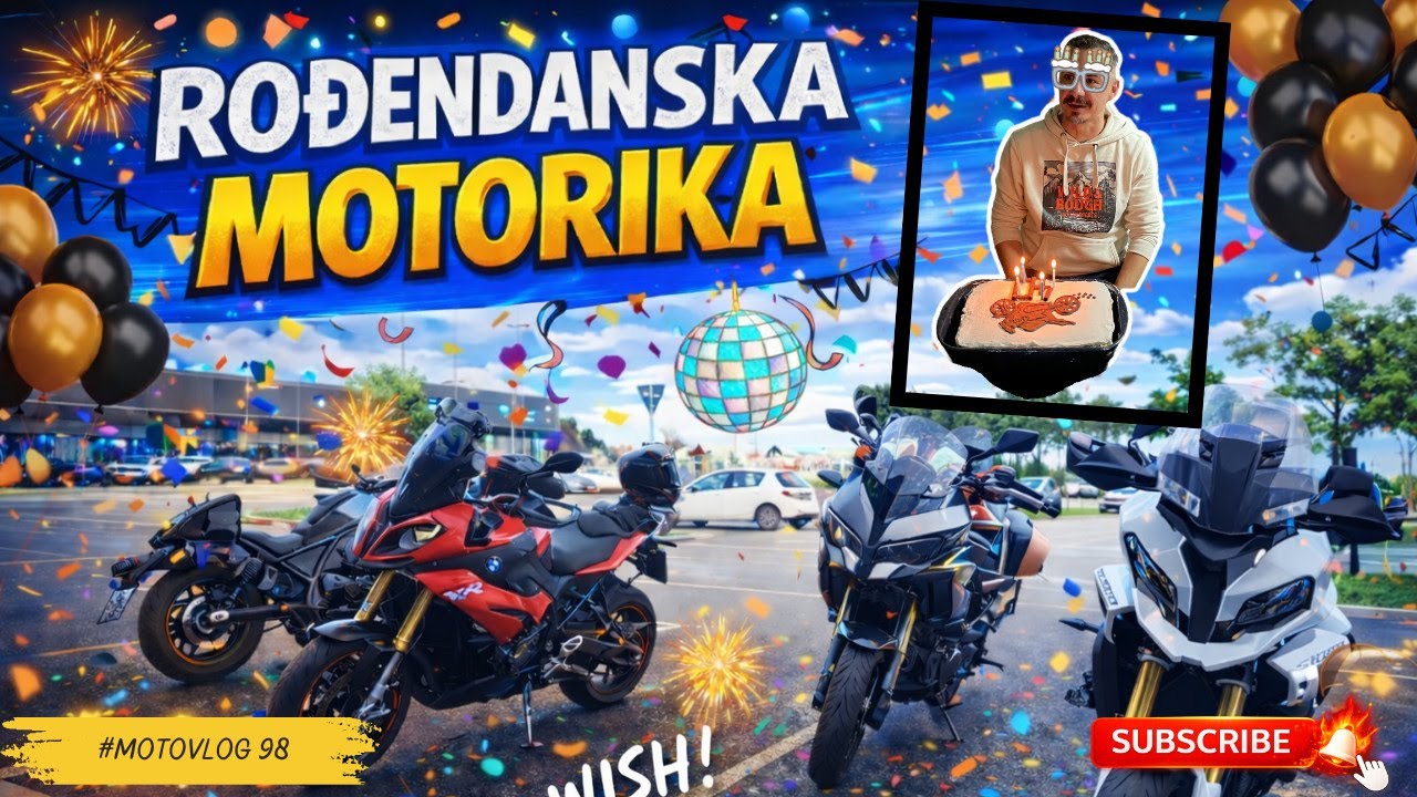 Rođendanska Motorika / #motovlog 98