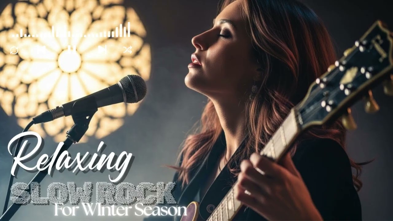 Slow Rock Therapy Playlist 🎧 Soft Rock Ballads for Stress Relief & Night Relaxation 🌌