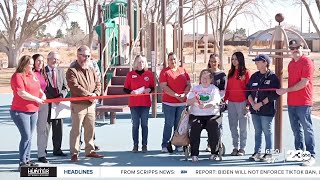 Cal City celebrates renovation at Balsitis Park