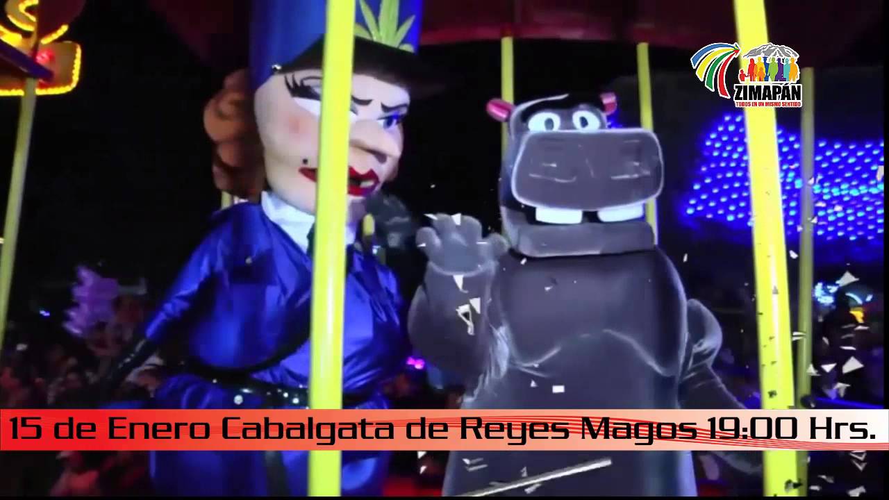 Cabalgata Reyes Magos 2014 Zimapán Hidalgo