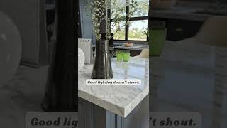 Good lighting doesn’t shout. #3drendering #home #3dassets #cgi #interiordesign #3dfurniture #3dmodel