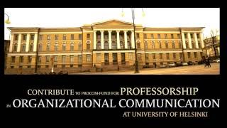 Organisaatioviestinnän Työelämäprofessuuri - Procom Ry Rahasto
