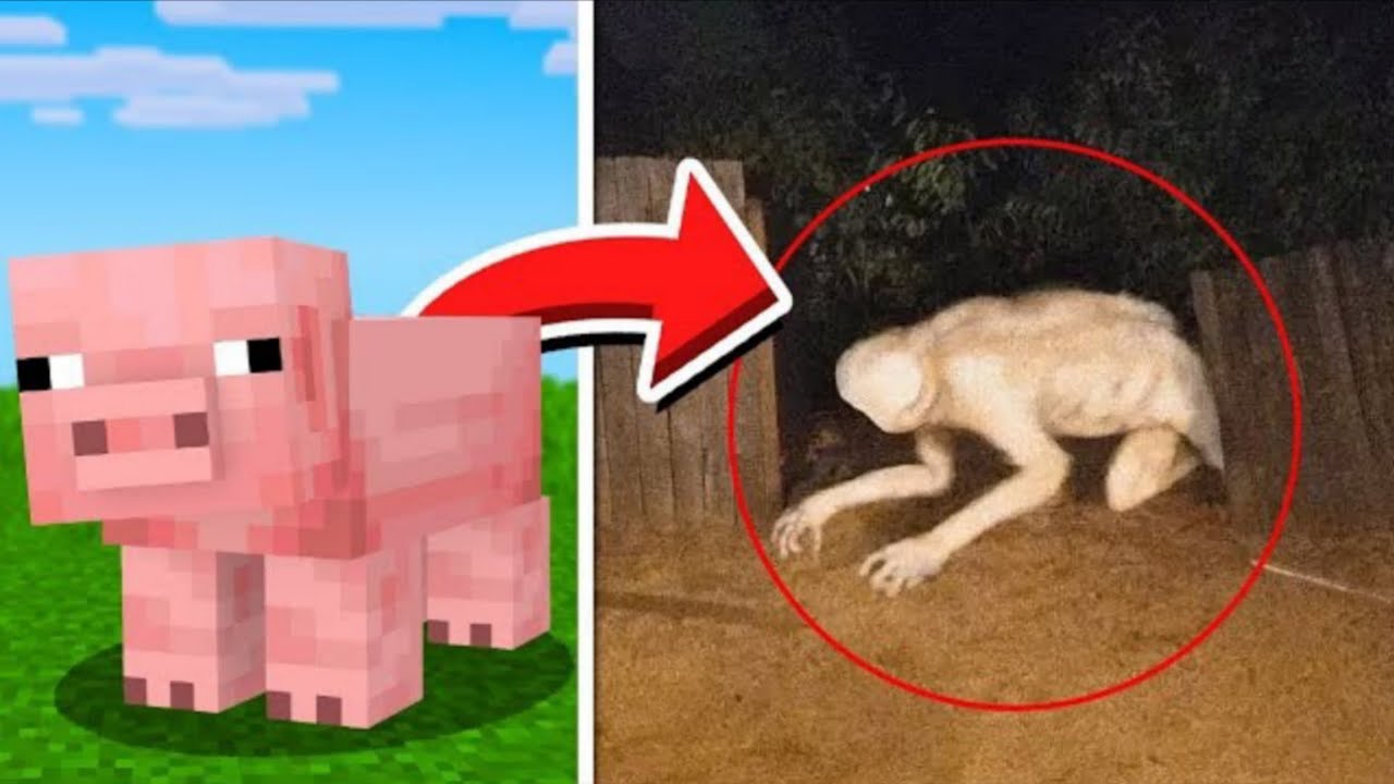 Minecraft Mobs That CAUGHT On CAMERA! - YouTube