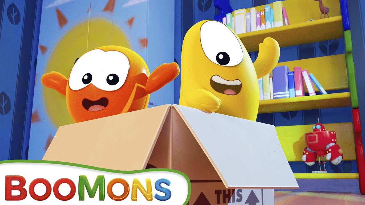 BooMons | Playing with a Box 📦 | Kids Cartoon | Cartoons - YouTube