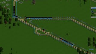 OpenTTD tutorial - Advanced signalling: Priority signals