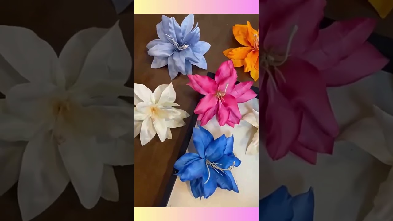 Korean Style Hibiscus Hair Clips🌺Sweet Spring & Summer Flower 