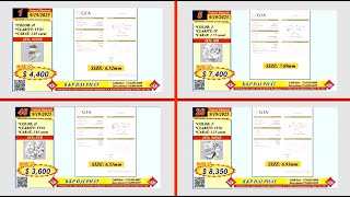 K\&P DAI PHAT 2025 09 19 GIA NATURAL DIAMONDS SALE WEEKLY