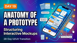 Day 19: Anatomy of a Prototype – Structuring Interactive Mockups | 28-Day UI/UX Transition