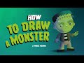 How to draw a monster