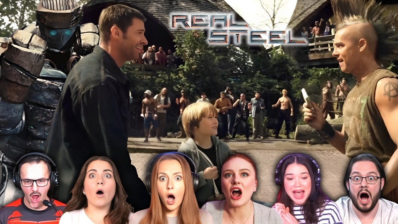 FIRST TIME REACTION ''Atom vs Metro'' Zoo Fight Scene in REAL STEEL (2011)