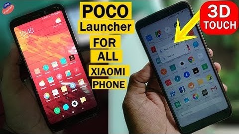 How to Install Poco Launcher on any Xiaomi Phone | How to Enable 3D Touch in All Xiaomi Phone| Hindi