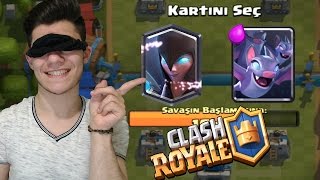 GÖZÜ KAPALI İKİ KAT İKSİR MÜCADELESİ CHALLENGE - CLASH ROYALE