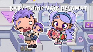 Vlog Pertamakali Baby Twins Naik Pesawat Avatar World Drama Roleplay Pazu