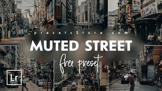 Muted Photo Editing Lightroom  Muted Street  Professional Lightroom Presets  Free Dng