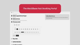 Introducing Meddbase Fast Booking Portal