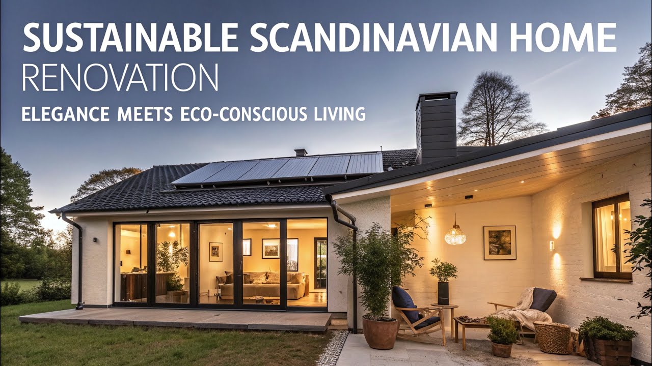 Sustainable Scandinavian Home Renovation: Elegance Meets Eco-Conscious Living