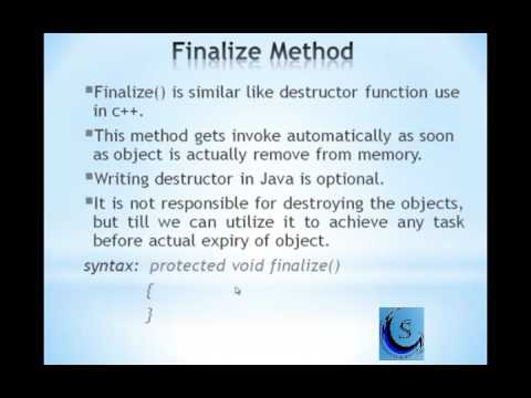 Garbage collection  CCS Course Java 12