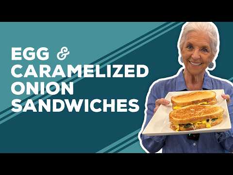 Love & Best Dishes: Egg and Caramelized Onion Sandwiches Recipe | Breakfast Ideas with Eggs