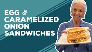 Love & Best Dishes: Egg and Caramelized Onion Sandwiches Recipe | Breakfast Ideas with Eggs screenshot 2
