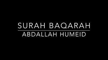 Surah Baqarah (265-285) Abdallah Humeid