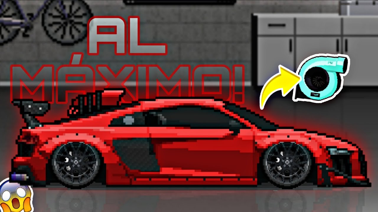Тюнинг Audi R8 Widebody с двигателем LT5 🔥 (+3700 л.с.) // Pixel Car Racer // Профессиональная лига