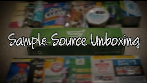 SAMPLESOURCE | SPRING 2020 SAMPLE KIT | UNBOXING (vlog#21)