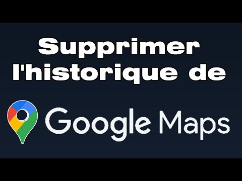 Vidéo: Comment effacer l'historique de Google Maps sur Android ?