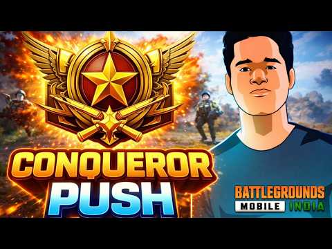 ROAD TO CONQUEROR | TEAM AXOM | BGMI LIVE