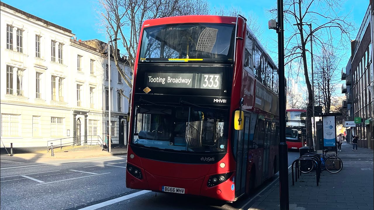 London Route 333: Elephant and Castle - Tooting Broadway 