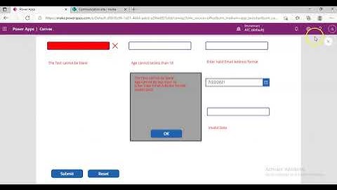 Lesson116 - Control Validation OnChange Event Icon Change - Power Apps 1000 Videos