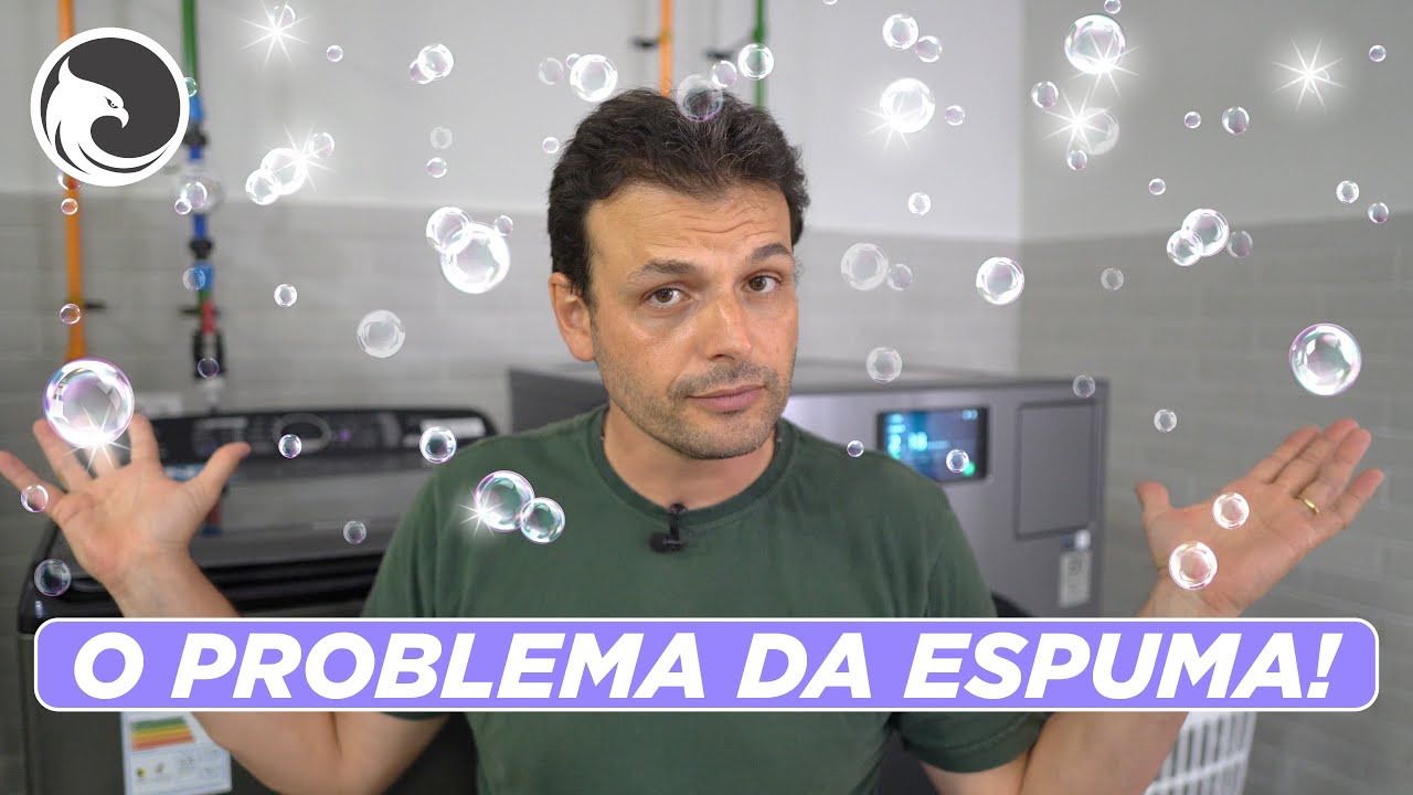 O PROBLEMA DA ESPUMA na Máquina de Lavar | Lavanderia da Harpyja