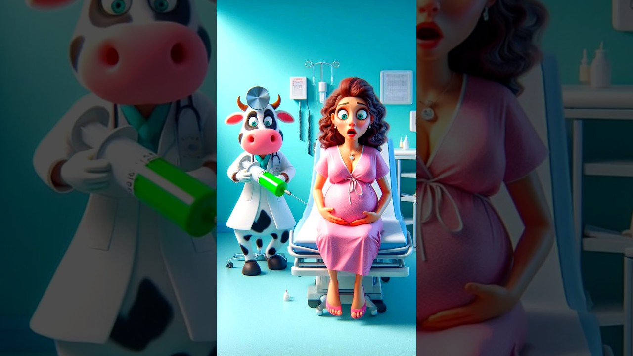 ❤️💥 evolution of cow : a cow character stand in doctor suit 🥰 super roni ✅ 