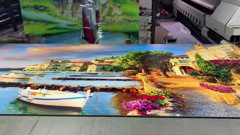 Video sản xuất tranh dán tường tải xưởng 11