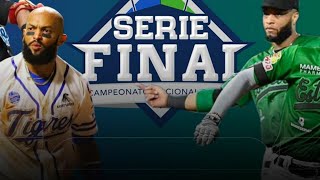 LICEY  VS  ESTRELLAS   SERIE   FINAL  PRIMER  JUEGO