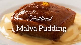 Traditional Malva Pudding