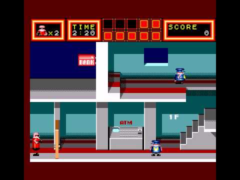 Bonanza Bros Sega Master System (bien lire l'annonce) - Jeux vidéo