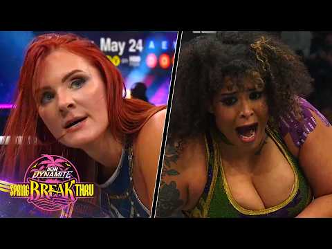 Willow Nightingale vs Kamille \u002D TBS Championship MATCH HIGHLIGHTS | AEW Spring BreakThru, 4/15/26