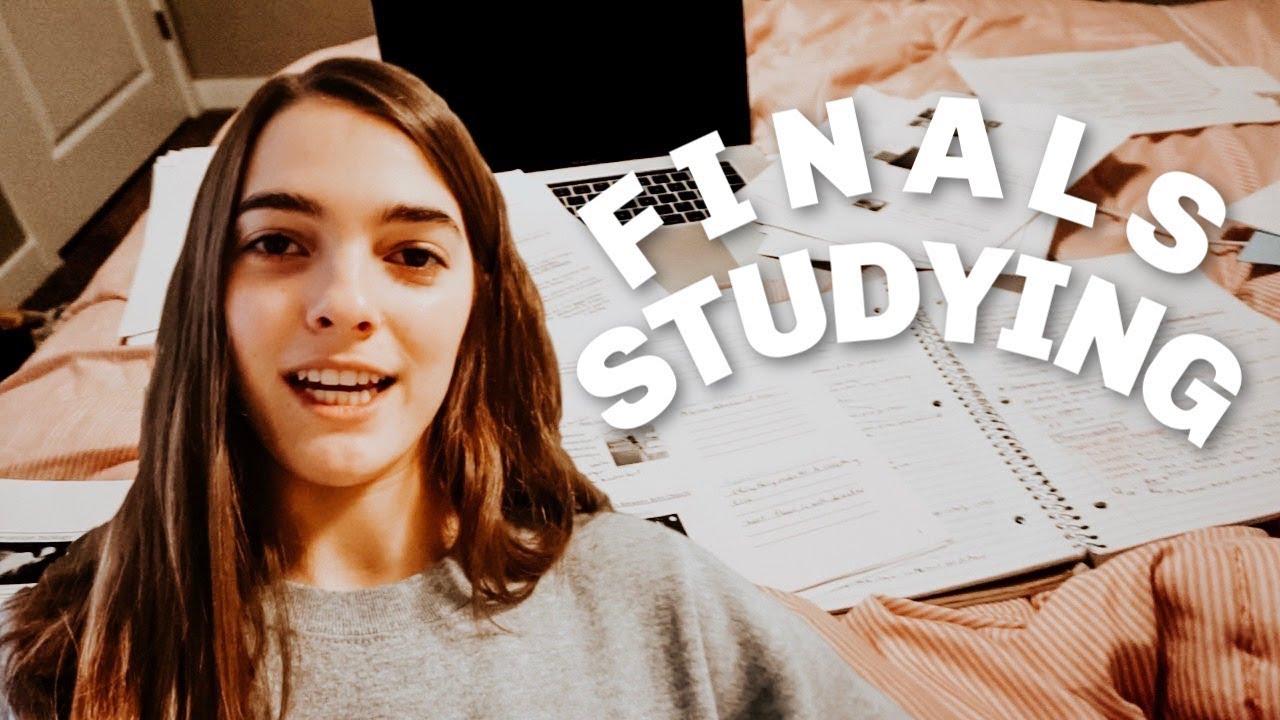How We Study for Finals | Vlogmas Day 12 - YouTube