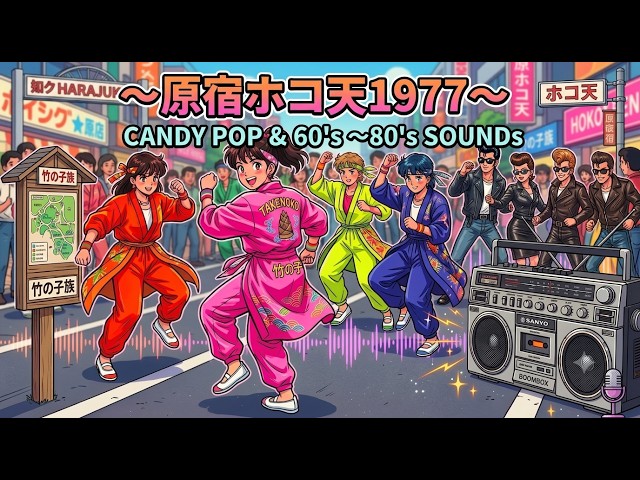 昭和原宿ホコ天 SOUND's CANDY POP & MORE - YouTube