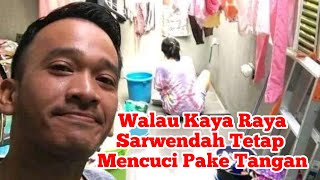 Walau Kaya Raya Sarwendah Tetap Mencuci Pakaian Pake Tangan