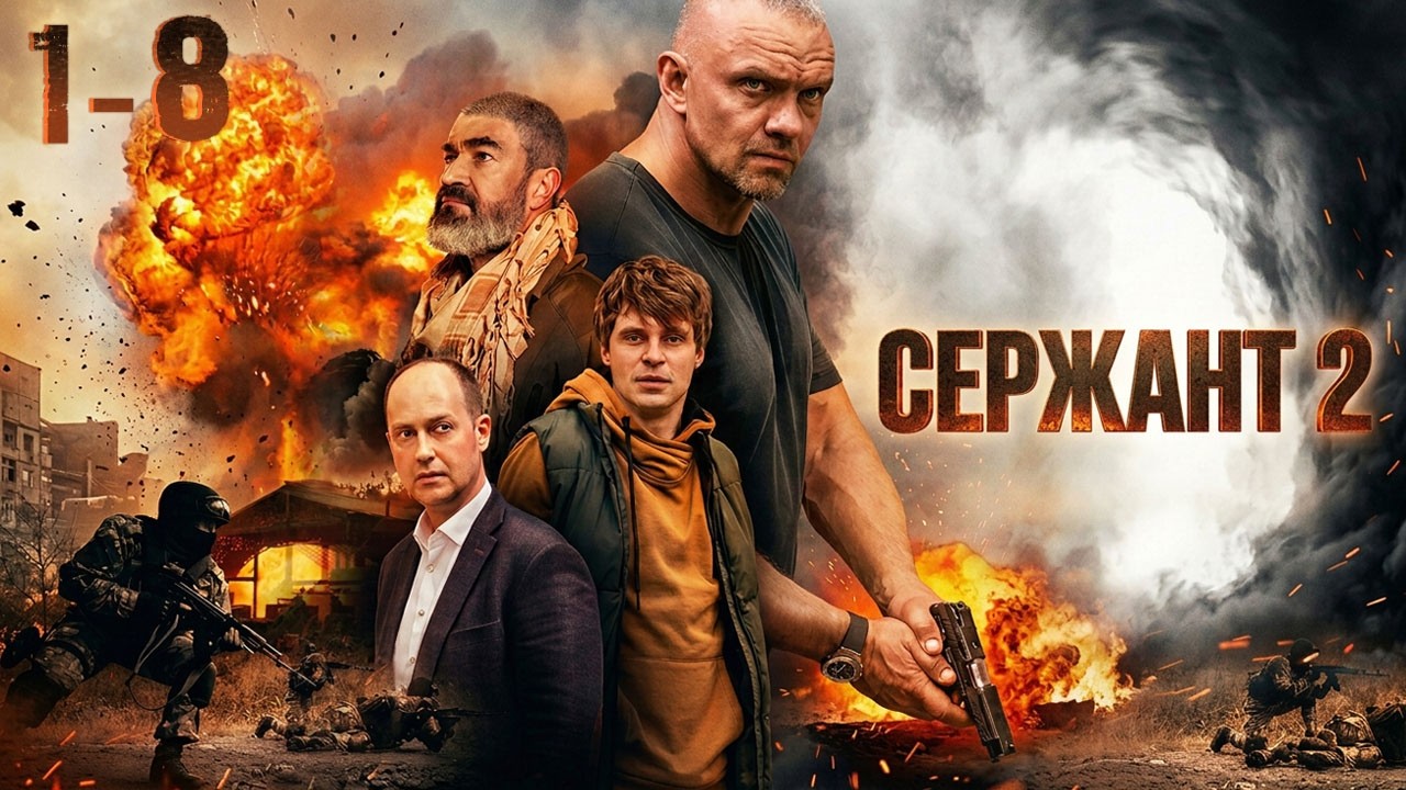 ⁣СЕРИАЛ «СЕРЖАНТ 2» ⚡ СМОТРИ ВСЕ СЕРИИ ПОДРЯД 1-8