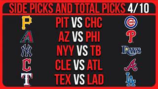 MLB Picks Today Friday 4/10/26 | MLB Picks & Predictions Today Friday 4/10/26