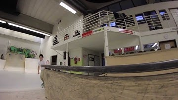 Noseblunt Slide On A Rail