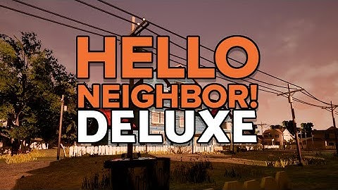 Hello Neighbor Prototype, Pre Alpha Remake || HN Deluxe Fan Game Download!