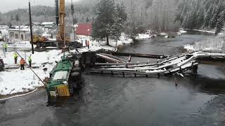 A garbage truck that plunged into a river near Cle Elum during the second week of Dec. 2021