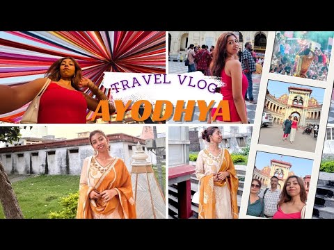 AYODHYA vlog ♥️🪔🕊️| onkdin por family r sathe ghurte gelam!