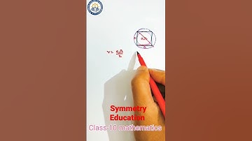 A circle is inscribed in a square and the square is circumscribed by another circle. Math Class-10th