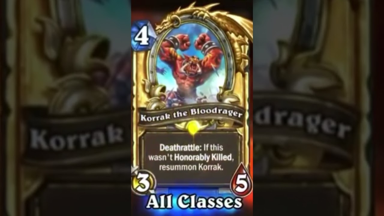 New legendary card open pack Hearthstone 2022